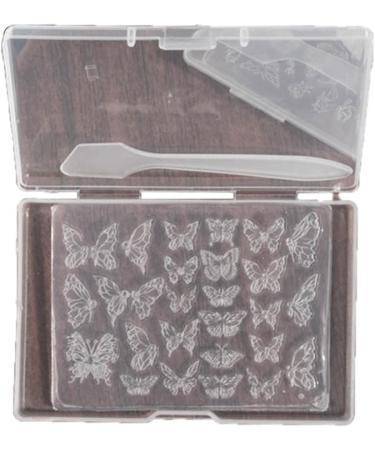 3D Nail Mold With Variety Of Patterns Template Carving Sticker Stencil Tools Creative Stunning Nail Decorations 12 - Buy Online on GoSupps.com
