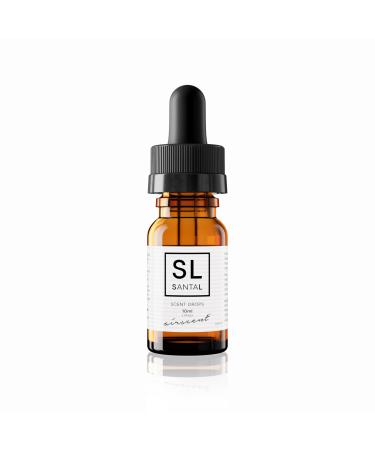 Santal Diffuser Oil - AirScent Santal Essential Oil Blend for Aromatherapy Diffusers and Humidifiers - 10 mL .34 fl oz Fragrance Oil Dropper Bottle with Glass Dropper - Sandalwood Essential Oil Santal 0.34 Fl Oz (Pack of 1)