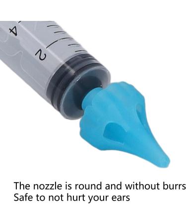 Zwinner Ear Wax Cleaner 4pcs Ear Wax Remover Syringe Ear Flushes Tool Universal 10ML Soft Earwax Removal Syringe Kit for Children Adult Ear Cleaning and Irrigation - Buy Online on GoSupps.com