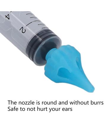 Universal Ear Syringe Wax Remover Tool - 4pcs Set for Children and Adults - Buy Online on GoSupps.com