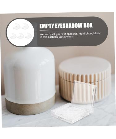Beavorty 5pcs Eye Shadow Box Makeup Highlighter Loose Powder Storage Small Empty Eyeshadow Case Sample Box - Buy Online on GoSupps.com