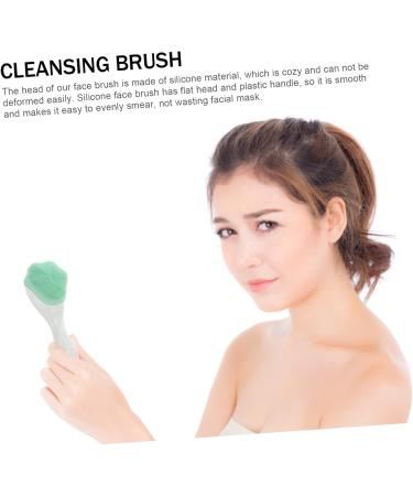 Silicone Face Brush - Facial Cleansing Brush for Deep Cleaning | Handheld Scrubber 15.3x5.2cm | Shop Internationally - Buy Online on GoSupps.com