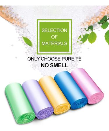 Forid 2.6 Gallon Small Trash Bags - 150 Count - Bedroom, Home, Kitchen - 5 Color Variety - Best Seller - Buy Online on GoSupps.com