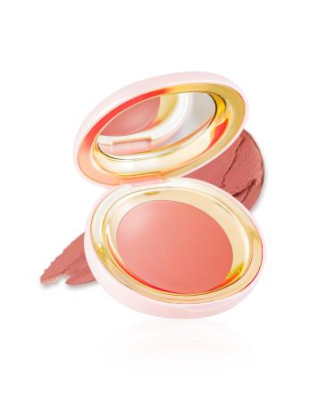 Waterproof Multi Blush Cream 2 in 1 Cream Blush with Mirror for Cheeks Eyes & Lip Long Lasting & Smooth Creamy For All Skin Types & Tones Nearly Neutral