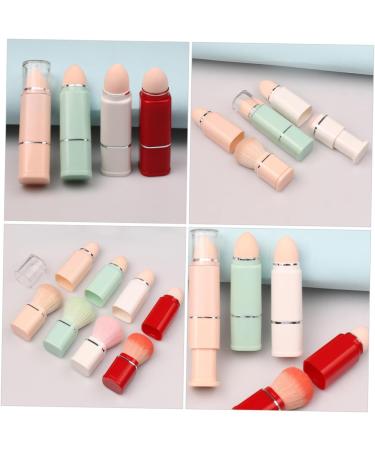 VINTORKY 2 in 1 Makeup Brush Retractable Blush Brush Foundation Applicator Blush for Cheeks Makeup Brush for Women Artificial Fiber Liquid Foundation Brush Travel The Face - Buy Online on GoSupps.com