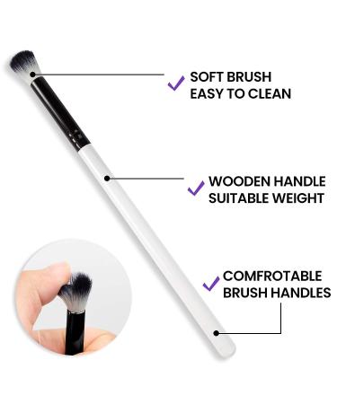 Lash Cleansing Brushes Set - Eyelash Extension Cleaning Tools for Lash Artists - White (3 Pieces) - Buy Online on GoSupps.com