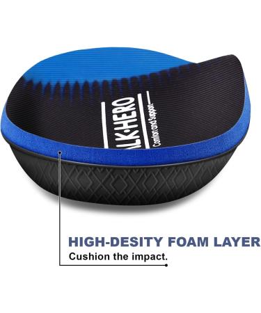 Plantar Fasciitis Insoles High Arch Support Orthotic Inserts | Blue, Mens 8-8 1/2 | Womens 10-10 1/2 - Relieve Foot Fatigue - Buy Online on GoSupps.com
