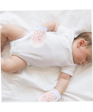 Coheali Infant Anti-Scratch Mittens - 2 Pairs of Soothing Gloves for Teething Protection | International Shipping - Buy Online on GoSupps.com