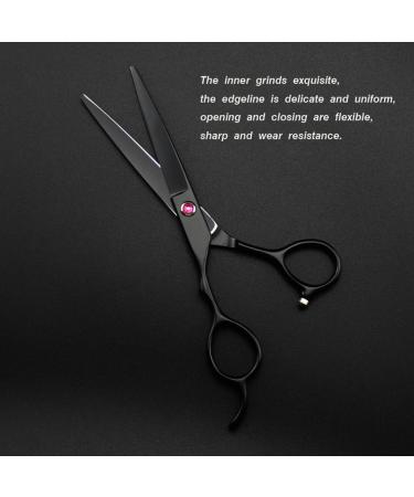 Hair Cutting Scissors 6 Inch Professional JP 440c Left Handed Scissor Black Hair Scissors Haircut Thinning Barber Cutting Shears Hairdresser Scissors Set - Buy Online on GoSupps.com