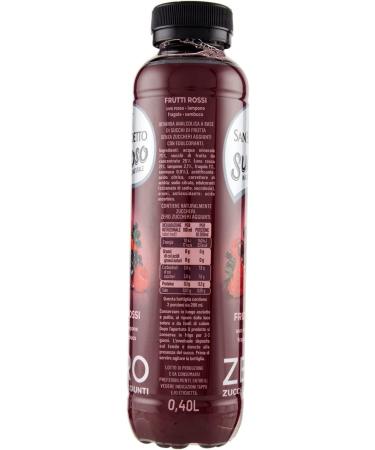 24 x San Benedetto Succoso Fruits rouges zero PET sans sucre 40cl jus de fruits - Buy Online on GoSupps.com