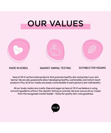 Oh K! Rejuvenating Under Eye Mask Multi-Pack - 7 Pairs | Brighten, Hydrate, and Refresh Tired Eyes - Buy Online on GoSupps.com