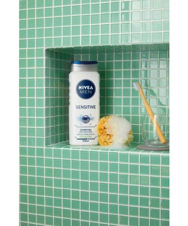  NIVEA Nivea Men Sensitive Shower Gel 500 ml 6 Units - Buy Online on GoSupps.com