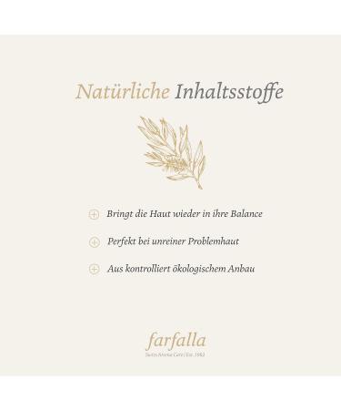  farfalla farfalla Teebaum Face Oil - Clarrend - 100% Certified Natural Cosmetics - 15ml - Buy Online on GoSupps.com