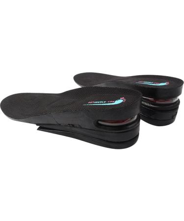 Height Increase Shoe Insoles with Air Cushion - 3 Layers (2.5" Lift) for Men s Size 7-11 | Boost Your Height Comfortably - Buy Online on GoSupps.com