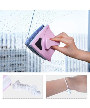 High-Rise Glass Cleaner Artifact Household Double-Layer Window Window Cleaner Scraper Wash Glass Window - Buy Online on GoSupps.com