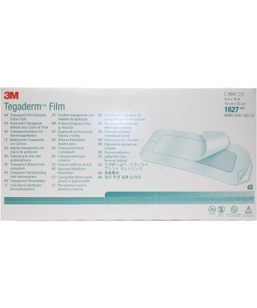 7772038 Pt# 1627 Dressing Tegaderm Sacral 4X10" Film Transparent Adh Adhr 20/Bx Made by 3M Medical Products