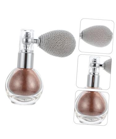 FRCOLOR 2pcs Spray Glitter High Gloss Powder - Premium Face & Body Highlighter Spray - Luster & Brightening Makeup in Glass Bottle - Buy Online on GoSupps.com