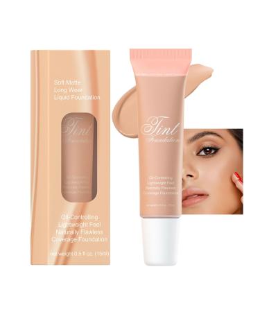 BB Cream Liquid Foundation Natural Look Even Skin Tone Color Correcting Full Coverage Moisturizing Concealer Makeup Base Anti-Redness Smoothing Waterproof and Blendable