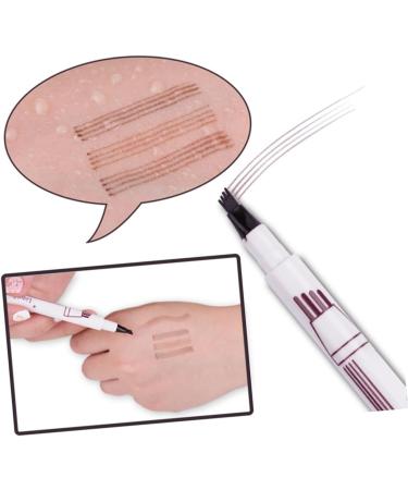 FOMIYES 3pcs Pencil Pronged Dark Liquid Four Waterproof Natural Sweat-proof Durable # Grey Eyebrow 1 count (Pack of 1) As Shownx3pcs - Buy Online on GoSupps.com