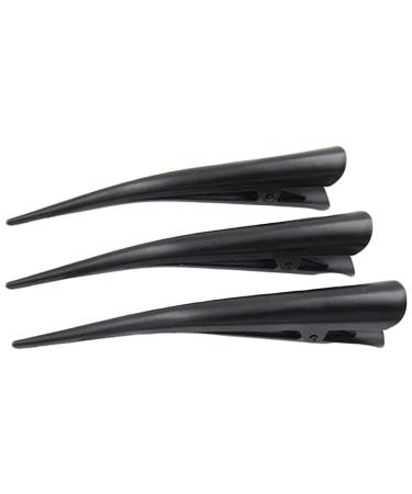 8-Pack Metal Duck Beak Hair Clips for Women & Girls - Slide-Resistant Teeth Design Perfect for DIY Hair Styling - 13cm - Buy Online on GoSupps.com
