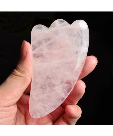 Face Massager Gua Sha Rose Quartz Jade Guasha Stone for Chin Neck Face Lifting Wrinkle Remover Skin Detox Beauty Care 1Pcs (Color : Heart) - Buy Online on GoSupps.com
