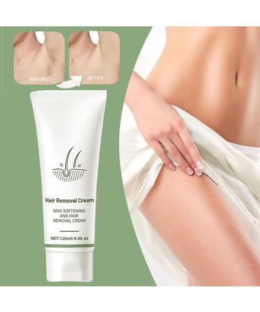 Hair Removal Cream for Women - 120ml Gentle and Moisturizing Hair Removal Cream - Soothing Lotion for Body Face Legs Underarms - Family Use - Buy Online on GoSupps.com