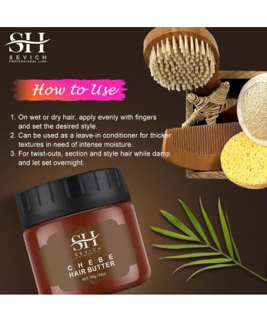 Sevich Naturals Chebe Powder Hair Treatment Mask - Leave-in Conditioner for Dry, Damaged Hair - Men & Women - 100g - Buy Online on GoSupps.com