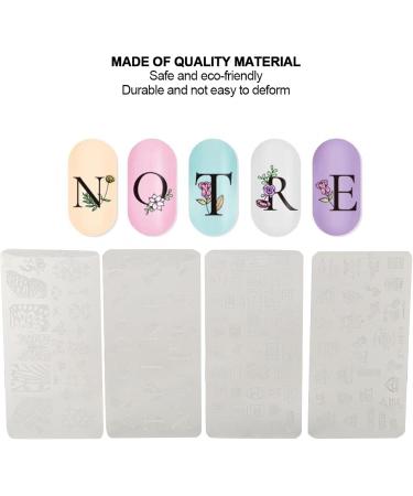 Premium Nail Printing Stencils & Stamping Plates - Durable for Home & Salon Use (13-16) - Buy Online on GoSupps.com