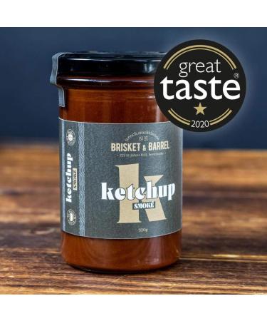 Brisket & Barrel Award Winning Smokey Tomato Ketchup Sauce - 330g - Buy Online on GoSupps.com