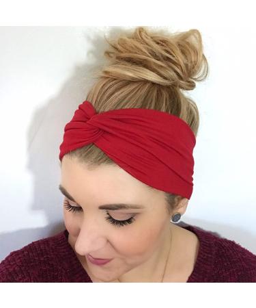 DRESHOW 8 Pack Women s Elastic Headbands - Stylish Turbans & Ruffle Hair Accessories for Girls - Buy Online on GoSupps.com