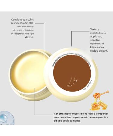 Dry Hand Cream | Anti-Freeze Repairing Lotion for Heels | Cream for Dry Feet for Dead Skin Women Men Seniors Athletes Toes Elbows Autumn - Buy Online on GoSupps.com