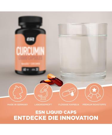 ESN Curcumin Liquid Capsules & Super Omega-3 Bundle - 60 Caps Each | Premium Health Supplements for Enhanced Wellness - Buy Online on GoSupps.com