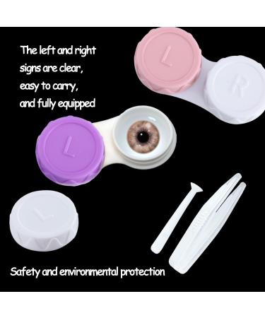 GVSAVY 3-Piece Contact Lens Applicator 3-Piece Contact Lens Case Contact Lens Removal Tool Contact Lens Applicator Contact Lens Suction Wand Handle Contact Lens Soaker Storage Case - Buy Online on GoSupps.com