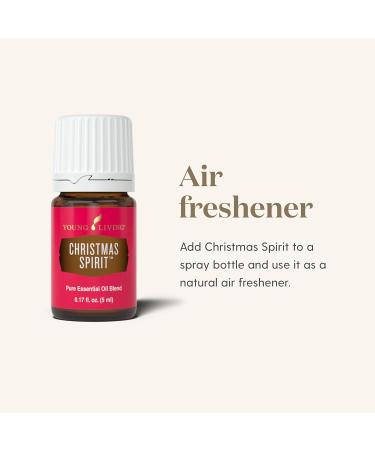Young Living Christmas Spirit 5 ml | Festive Holiday Aroma | Uplifting Orange Cinnamon & Spruce Essential Oil | Perfect for Travel - Buy Online on GoSupps.com