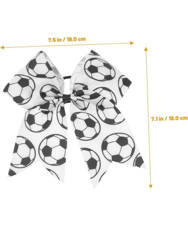 Beaupretty Hair Ribbon Bows for Hair Kids Hair Accessories Elastic Hair Bands Bow for Hair Girl Bows Bow Elastic Ponytail Holders Soccer Bow Hair Tie Hair Ties with Bows Child Fan Hairball - Buy Online on GoSupps.com