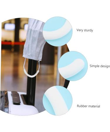 Healeeved 20 Pairs Anti-Snag Silicone Earring Protectors - Soft Ear Bruises Relief & Glasses Ear Pads - 1 Pack of White 2 Stk - Buy Online on GoSupps.com