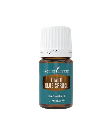 Idaho Blue Spruce Essential Oil 5ml by Young Living - Topical Application for Tired Muscles - Enhances Masculinity - Ideal for Meditation and Yoga Aromatherapy