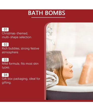  Generisch 3 Pack Scented Bath Balls for Women Bath Balls Festive Bath Balls for Teen Girls for Holiday Parties Spa Night Family Gathering Toilet - Buy Online on GoSupps.com