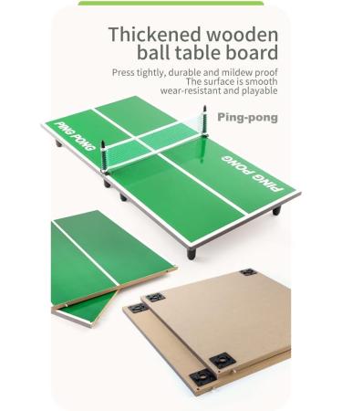 Portable Mini Table Tennis Board for Indoor and Outdoor Use - Large Size - Buy Online on GoSupps.com