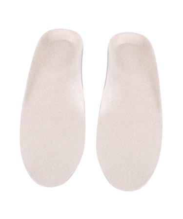 Beaupretty Flatfoot Pads Arch Correction Insoles Foot Care Insoles Foot Orthotic Insoles Arch Correction Shoe Pads Grey 24.5x8cm