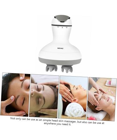 GLEAVI 2pcs Head Massager Scalp - White ABS | Premium Relaxation | International Shipping Available - Buy Online on GoSupps.com