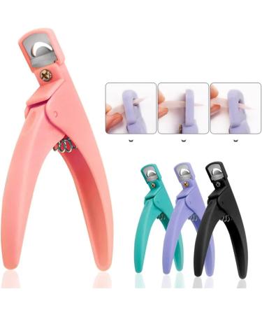 Profession U-Shaped Nail Clippers Acrylic Gel Extend French False Nail Cutter Knife Straight Edge Manicure Trimmers Cutter Tool (Color : C1) - Buy Online on GoSupps.com