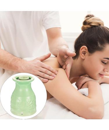 Buy Moxibustion Cup Set - Ceramic Moxa Burner & Massage Tool for Home Use - International Shipping Available - Buy Online on GoSupps.com