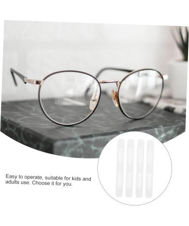 Buy Healeved Silicone Glasses Leg Covers - 10 Pairs of White Nose Pads & Bracket Sleeves for Women s Sports Glasses | 5.5x0.6cm - International Shipping Available - Buy Online on GoSupps.com