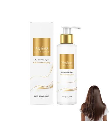 Soin capillaire 100 g apr s-shampoing renforce la structure des cheveux r pare les cheveux secs lisse et nourrit pour une meilleure maniabilit hydrate la queue