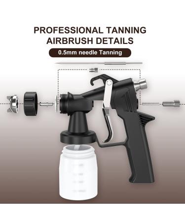 PELCAS Professional Sunless Black Tanning Gun | Mobile HVLP Spray Tan Machine Kit | Upgraded Airbrush Tan System - Buy Online on GoSupps.com