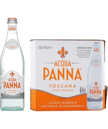 Water PANNA Naturale 75 cl glass 12 bottles - Buy Online on GoSupps.com