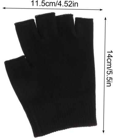Healeved 4 Pairs Half Finger Moisturizing Gloves Dry Hand Glove Fingerless Winter Mitten Bedtime Gloves Sleeping Gloves Knit Mittens Cosmetic Gloves Gel Touch Screen Dry Hands Women's - Buy Online on GoSupps.com