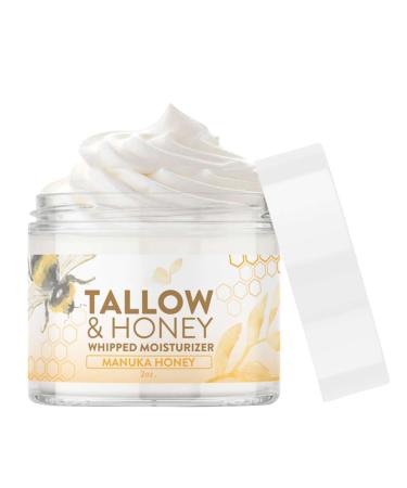 Jvjggag Tallow Honey Face Cream Moisturizer skin reassures numerous creams nurturing hydrating creams for the skin 60 g moistureinputing cream for the sensible skin smoothmaking talgoning