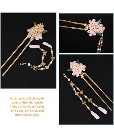 minkissy Hairpin Womens Hair Clips Hair Sticks for Women Chinese Hair Accessories Hair Sticks for Long Hair Hanfu Hair Accessories Hair Sticks for Hair Wedding Glass Walk Women's - Buy Online on GoSupps.com